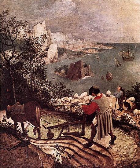 Pieter Bruegel the Elder Landscape with the Fall of Icarus oil painting picture